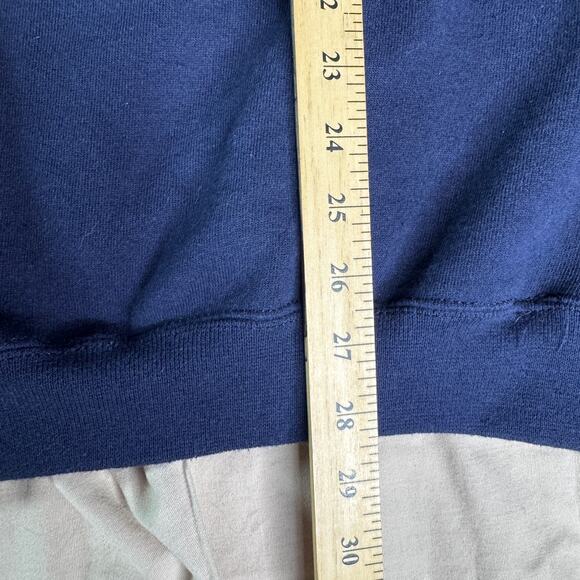 Vintage Genus Women's XL Sweatshirt Interlochen Arts Academy Mom Navy USA made - Picture 6 of 7